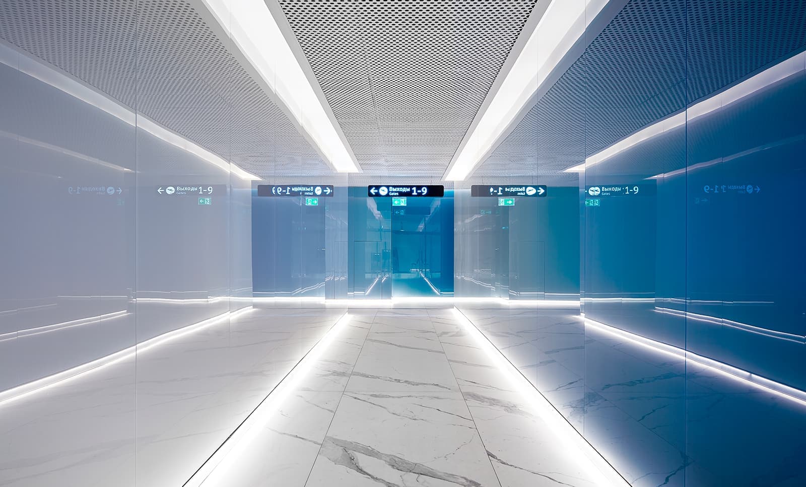 Открытый космос в аэропорту Саратова — проект VOX Architects