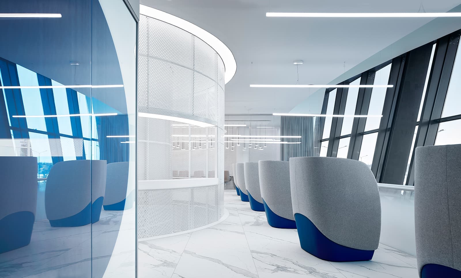 Открытый космос в аэропорту Саратова — проект VOX Architects