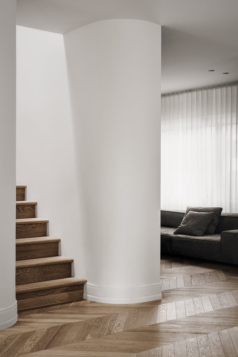 Контрастный дуализм: черно-белый интерьер резиденции в Монреале — проект Atelier Barda