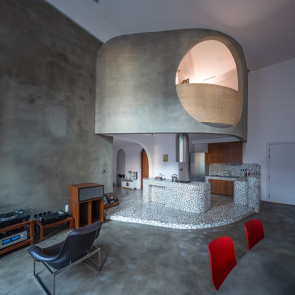 Модернистская квартира с терраццо в Хошимине – проект Whale Design Lab