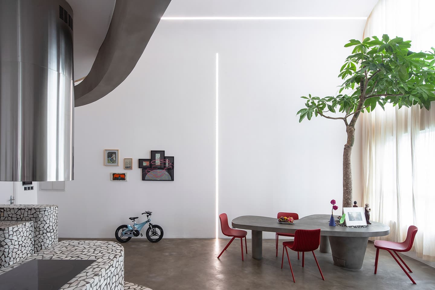 Модернистская квартира с терраццо в Хошимине – проект Whale Design Lab