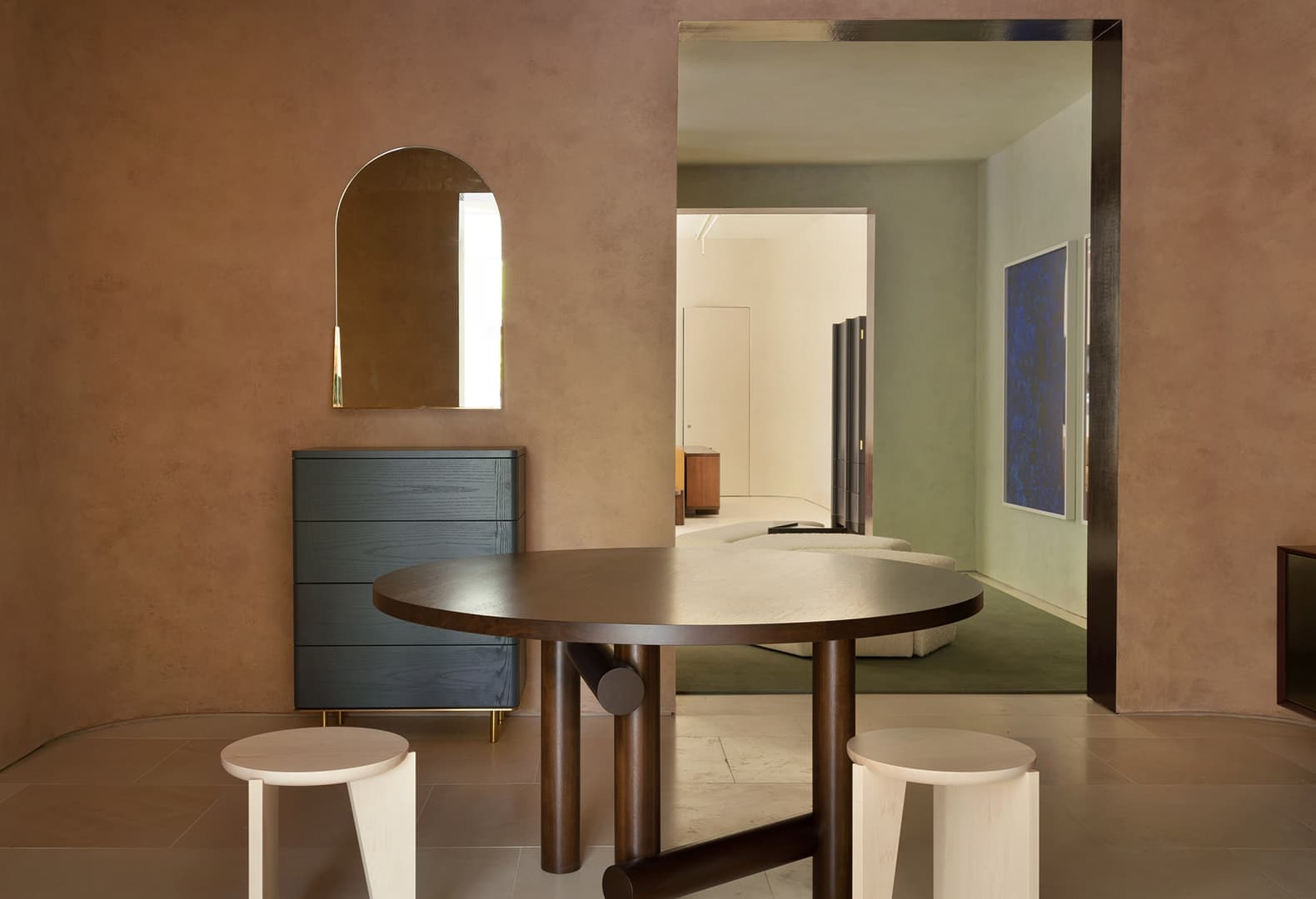 Шоу-рум Egg Collective / «Бруклинская»квартира на Манхэттене, дизайн: Egg Collective