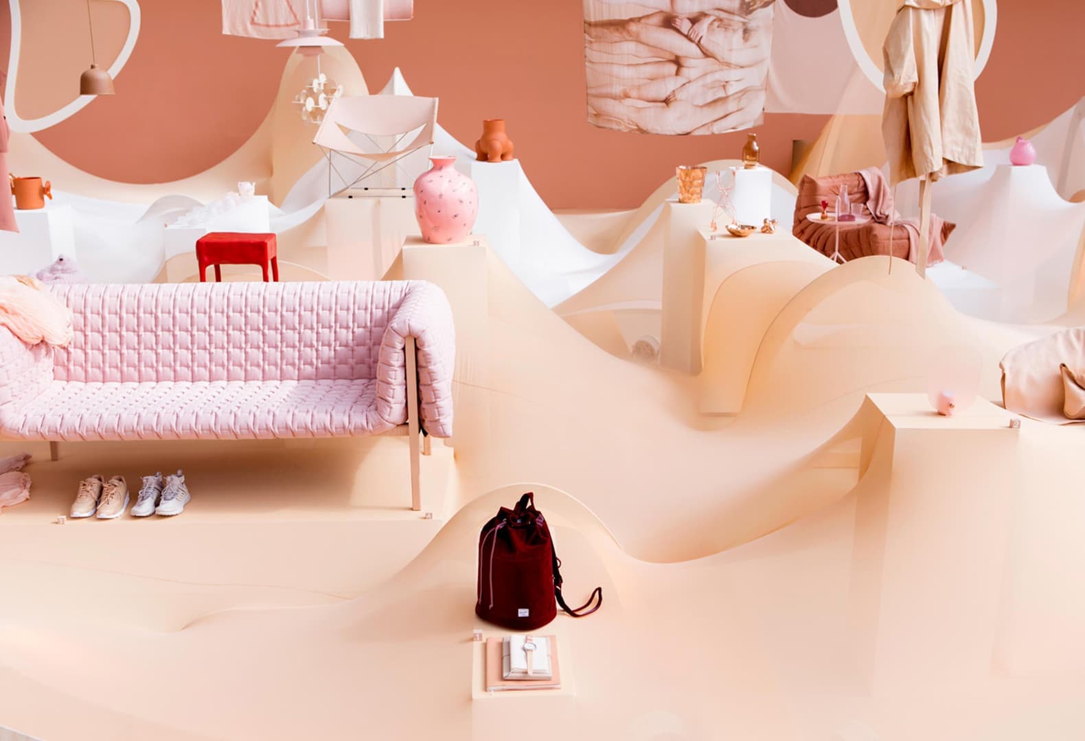 Nude vs Naked Shoppable Exhibition At Modefabriek