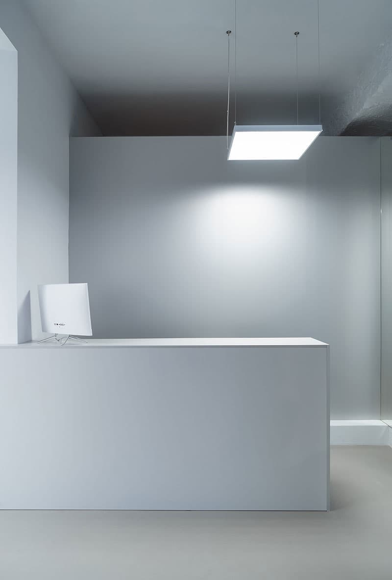 Лаконичная геометрия в салоне красоты в Екатеринбурге – проект Ирины Потаповой и Дмитрия Ханина