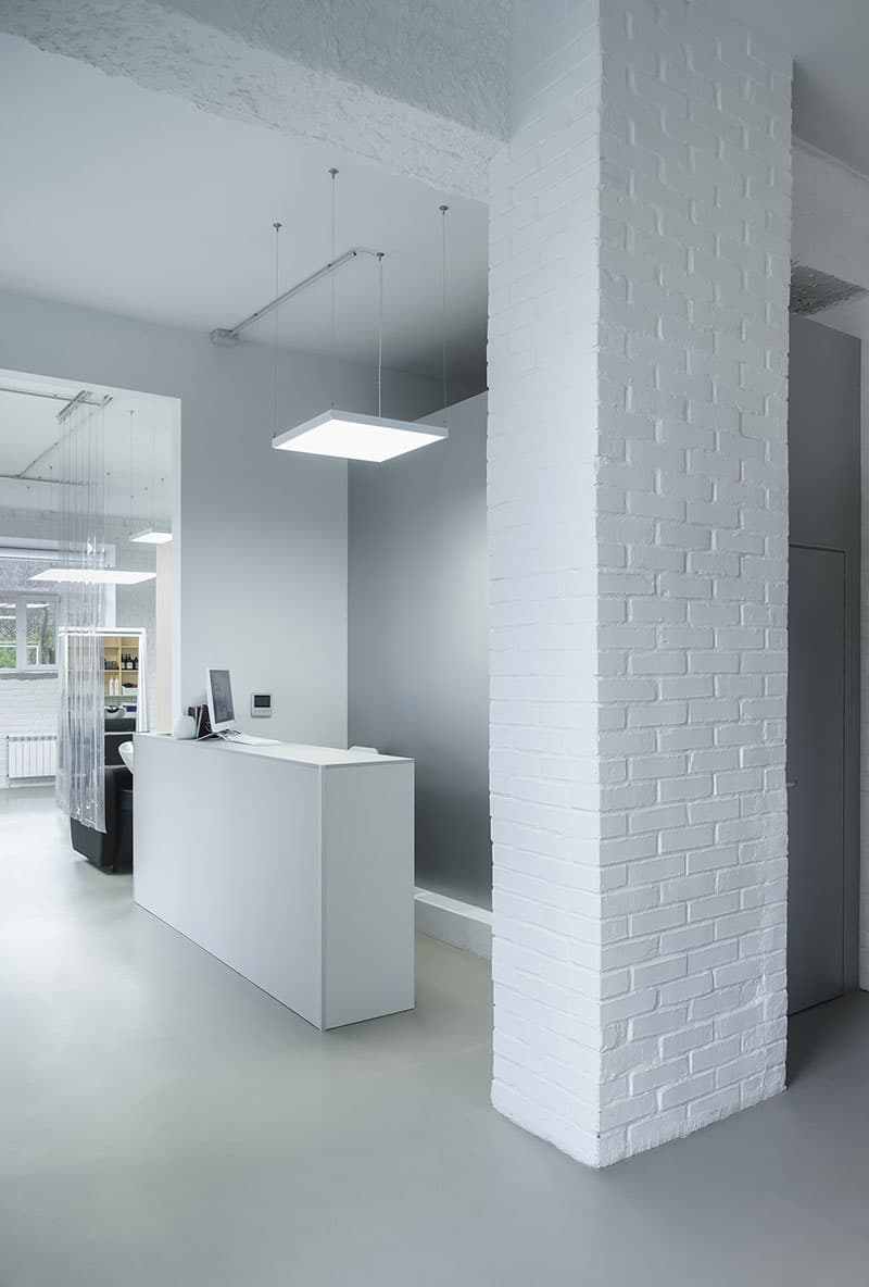 Лаконичная геометрия в салоне красоты в Екатеринбурге – проект Ирины Потаповой и Дмитрия Ханина