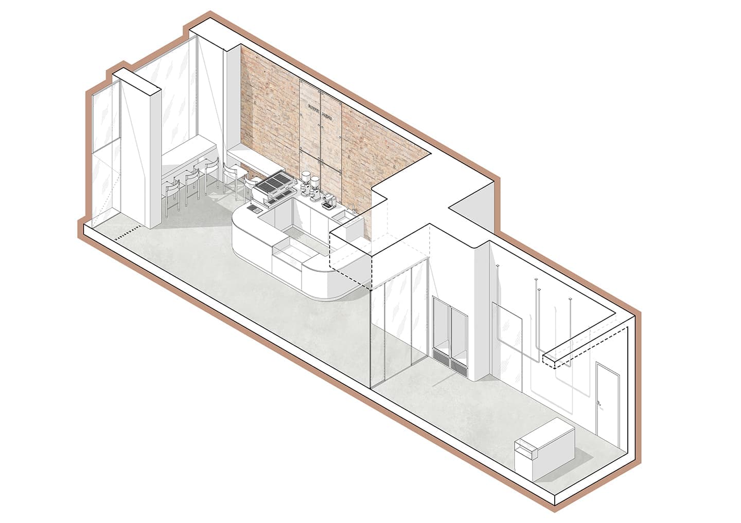 Интерьер TTSWTRS clothing buffet в Одессе