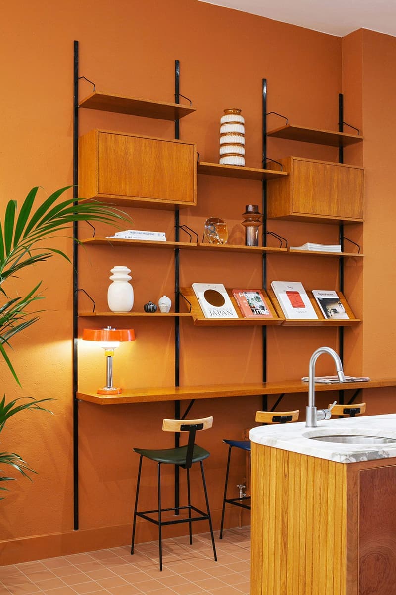 Терракотовые оттенки в лондонском кафе — проект Ola Jachymiak Studio