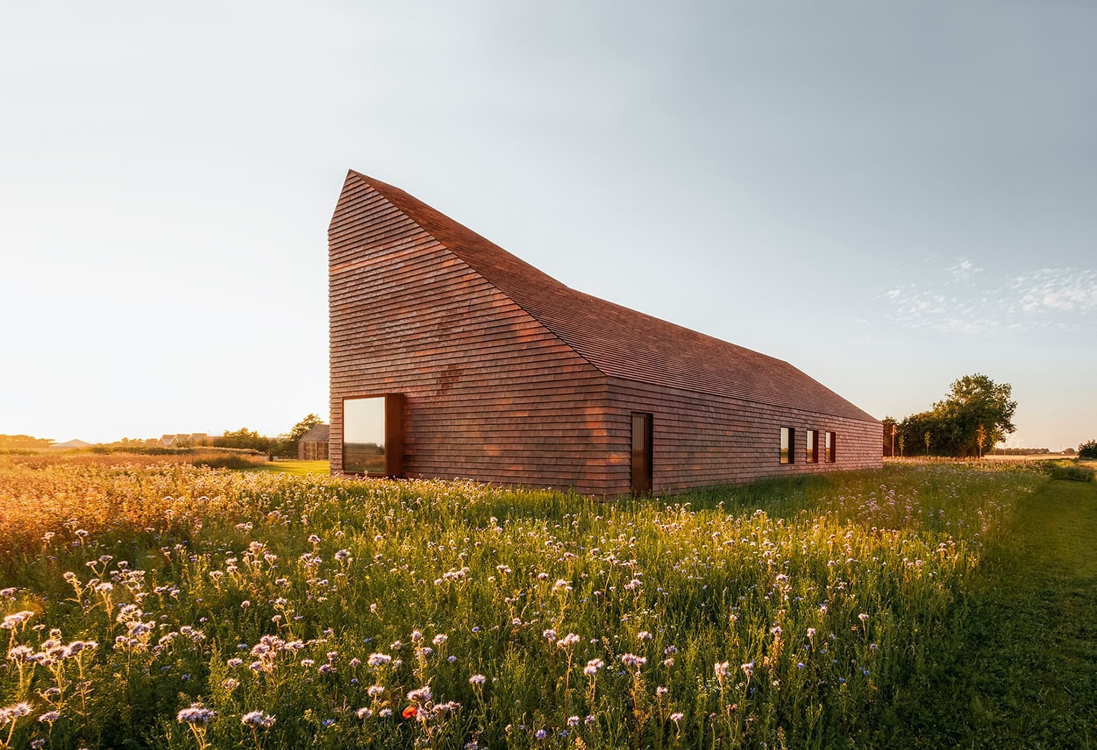 Зернохранилище Kornets Hus в Дании