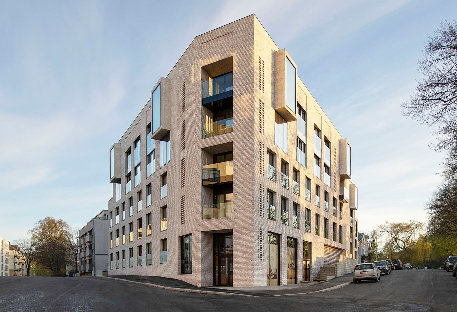 Жилой комплекс Pilestredet 77-79 в Норвегии