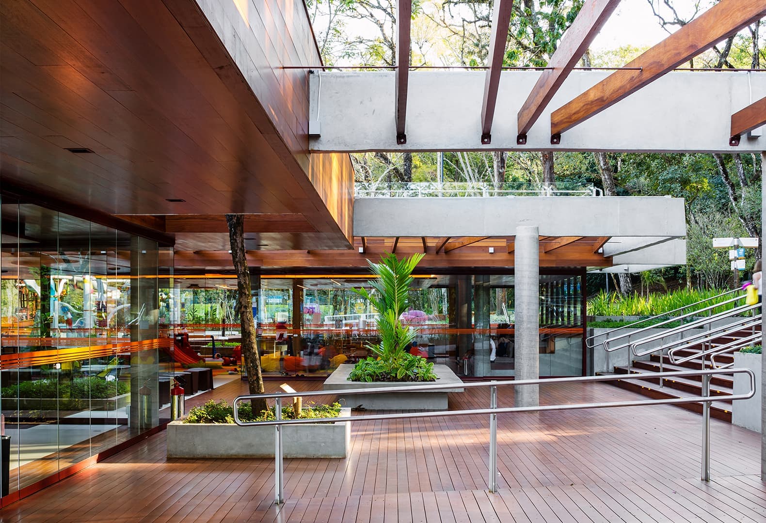 Рекреационная экосистема в Grande Hotel Senac São Pedro. Фото: Anna Mello