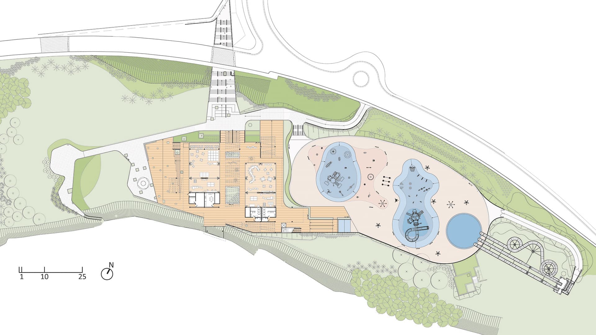 Рекреационная экосистема в Grande Hotel Senac São Pedro. Фото: Anna Mello