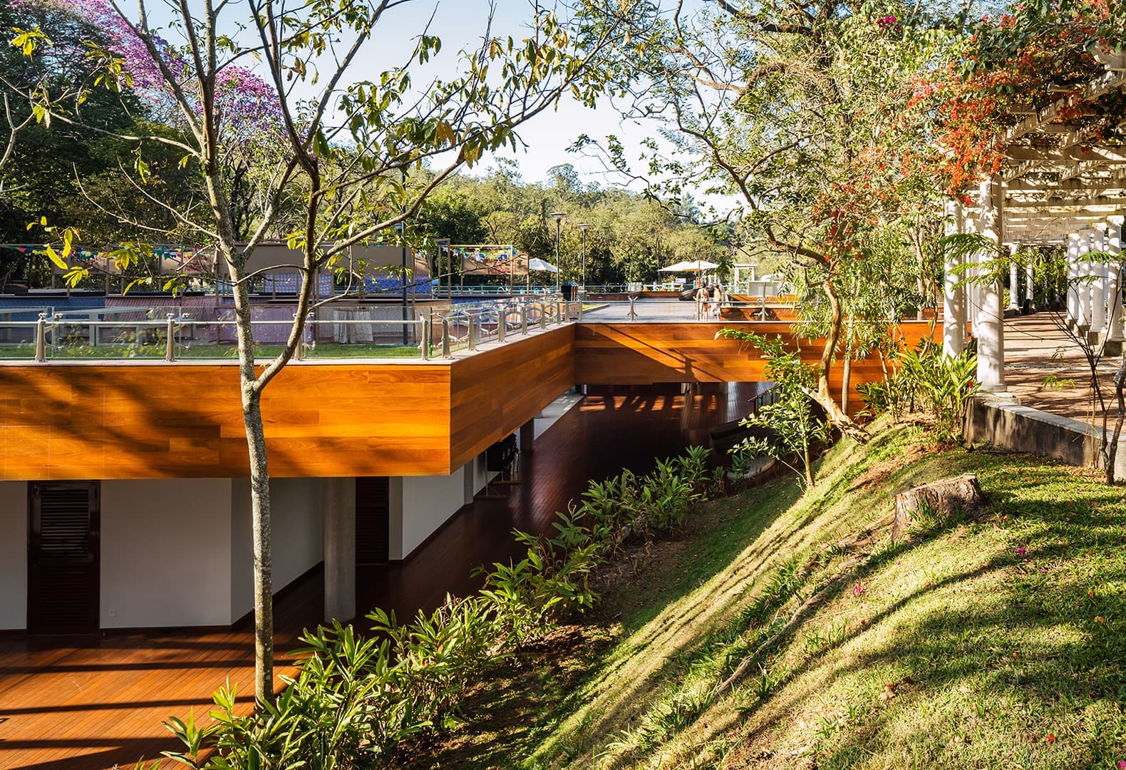 Рекреационная экосистема в Grande Hotel Senac São Pedro. Фото: Anna Mello