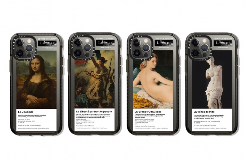 Новая коллаборация The Louvre x CASETiFY