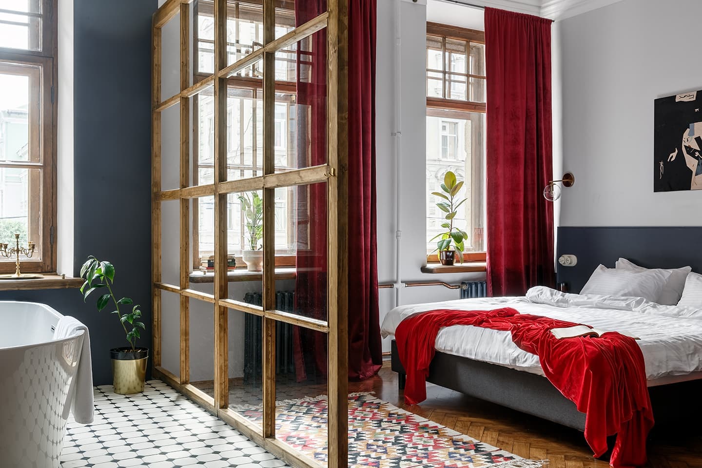 Аутентичный питерский отель в бывшей коммунальной квартире — проект NOMESSPROCESS