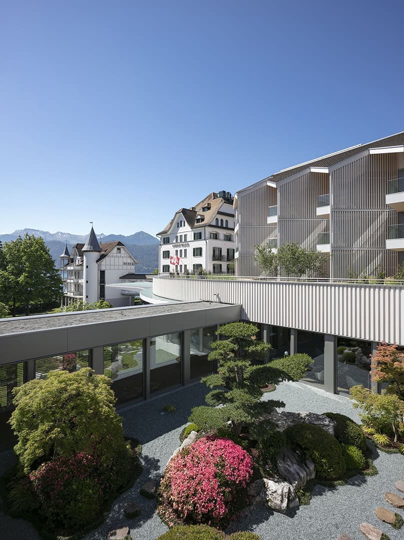 Chenot Palace Weggis Health Wellness Hotel. Фото: Roberto Pellegrini