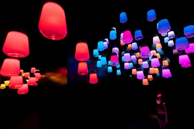 Арт & сауна: беспрецедентная выставка teamLab