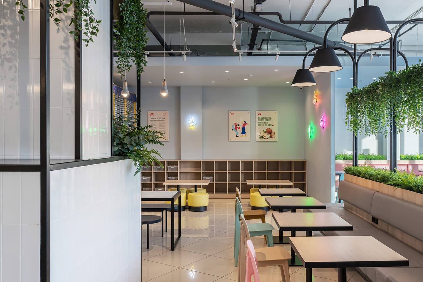 Уютная пиццерия в Екатеринбурге – проект BLOK STUDIO