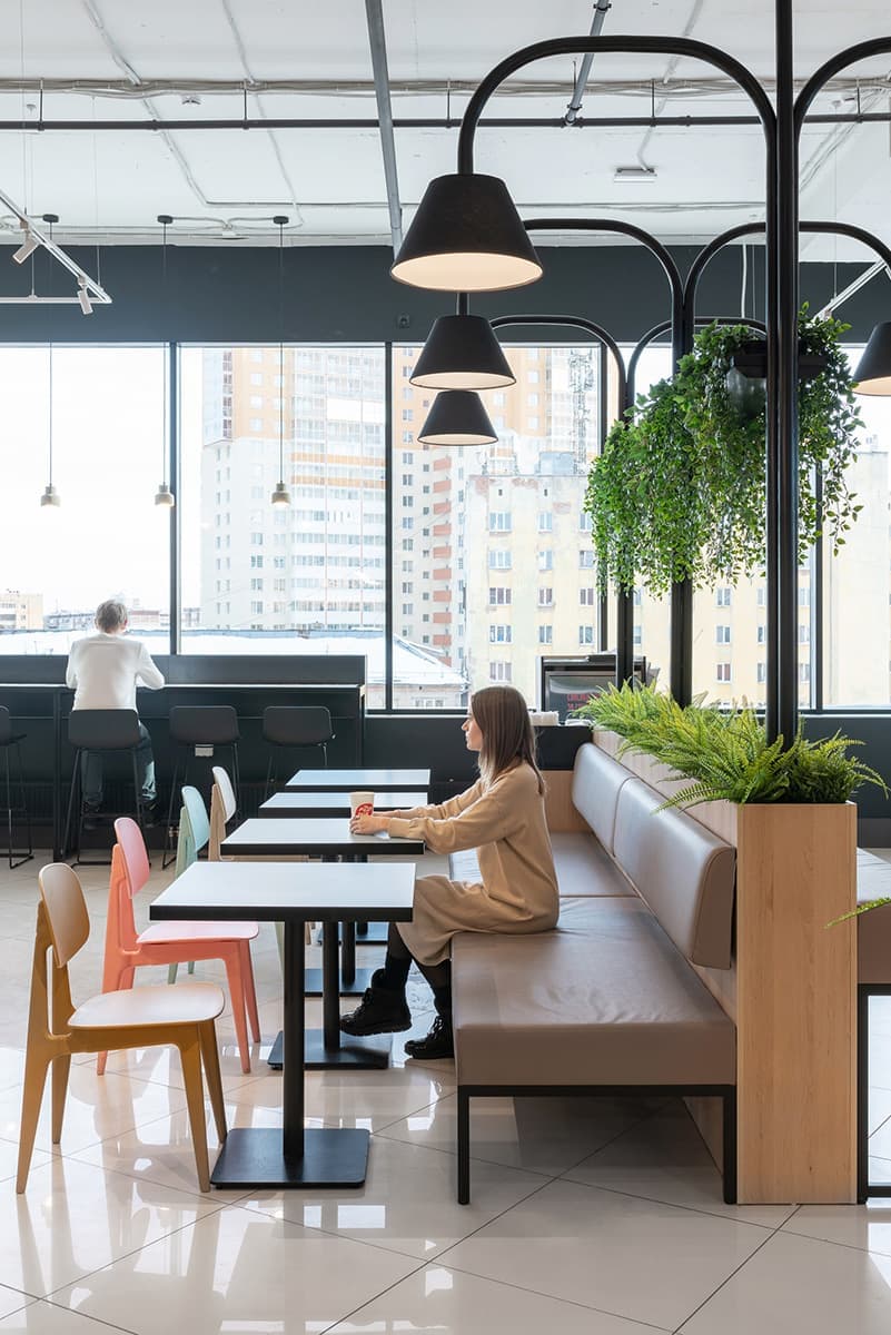 Уютная пиццерия в Екатеринбурге – проект BLOK STUDIO