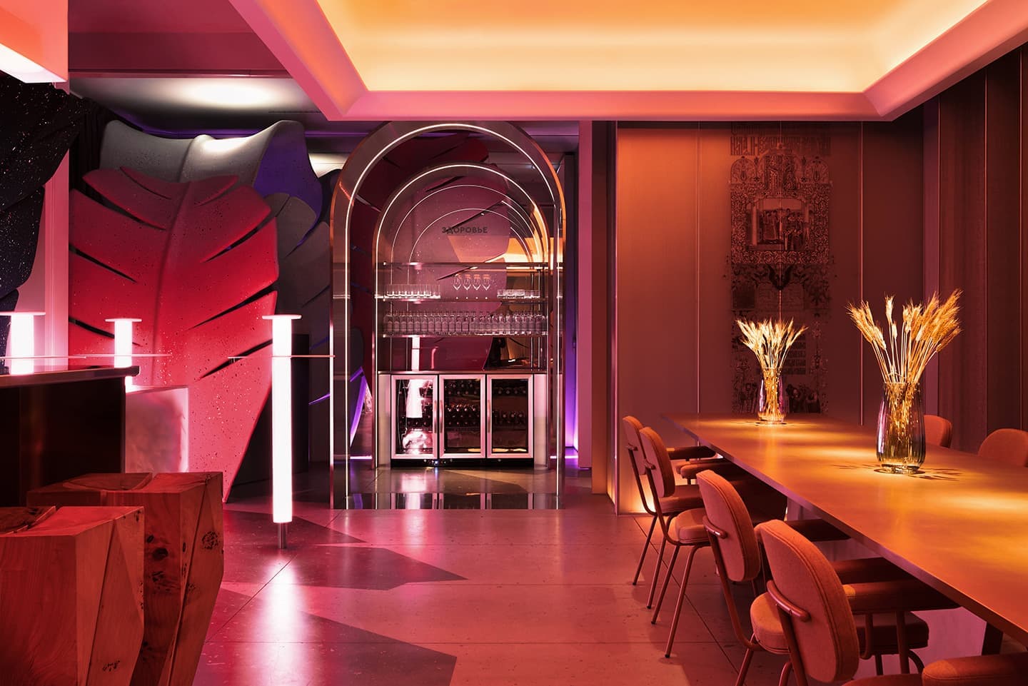 Атмосферное заведение правильного питания – проект DA bureau