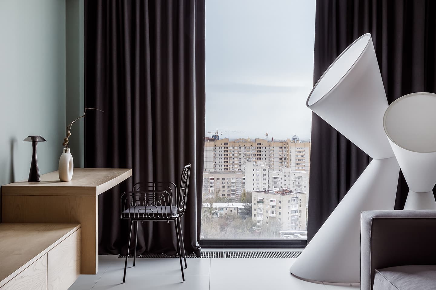 Небольшая квартира с архитектурными акцентами в Ростове-на-Дону – проект студии Makedesign