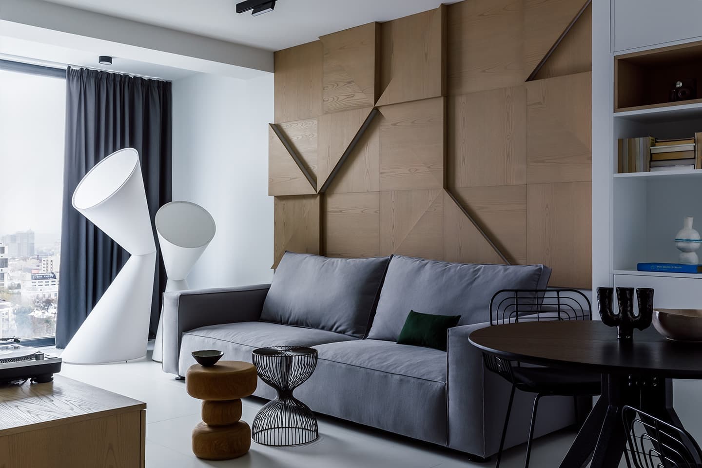 Небольшая квартира с архитектурными акцентами в Ростове-на-Дону – проект студии Makedesign