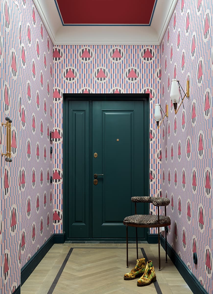 Квартира с авангардными принтами в интерьере – проект студии ONLY design