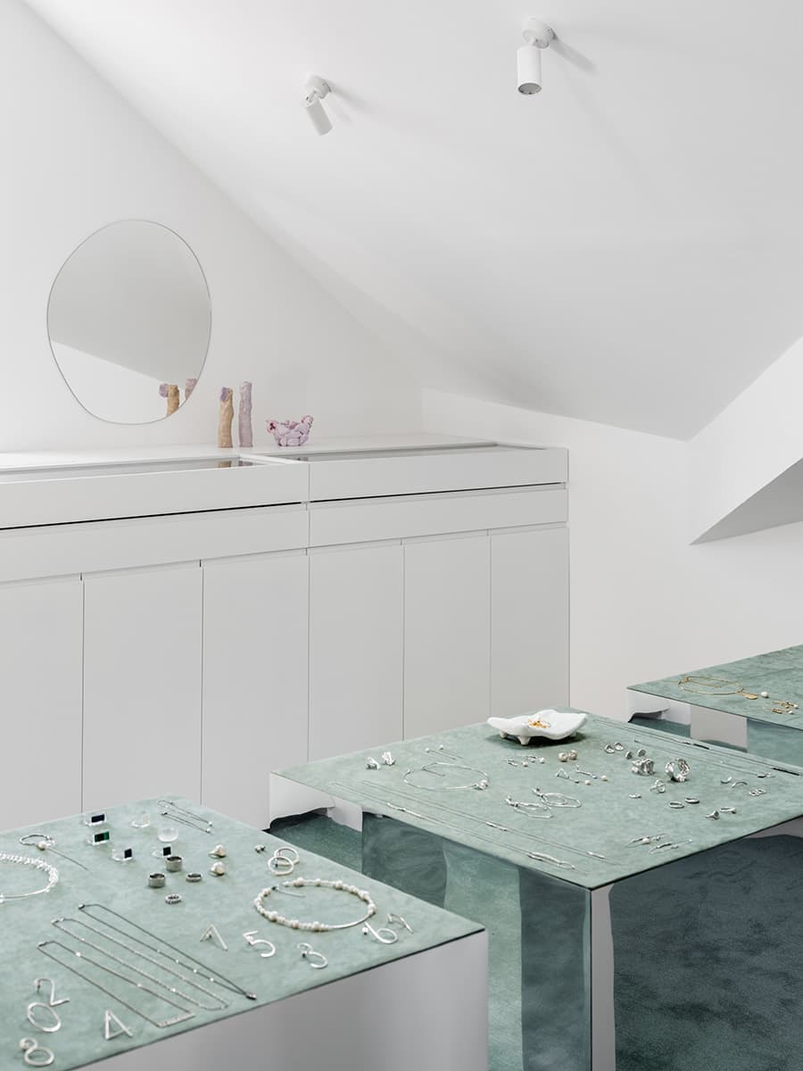 Шоурум ювелирных украшений – проект архитектора Елены Локастовой