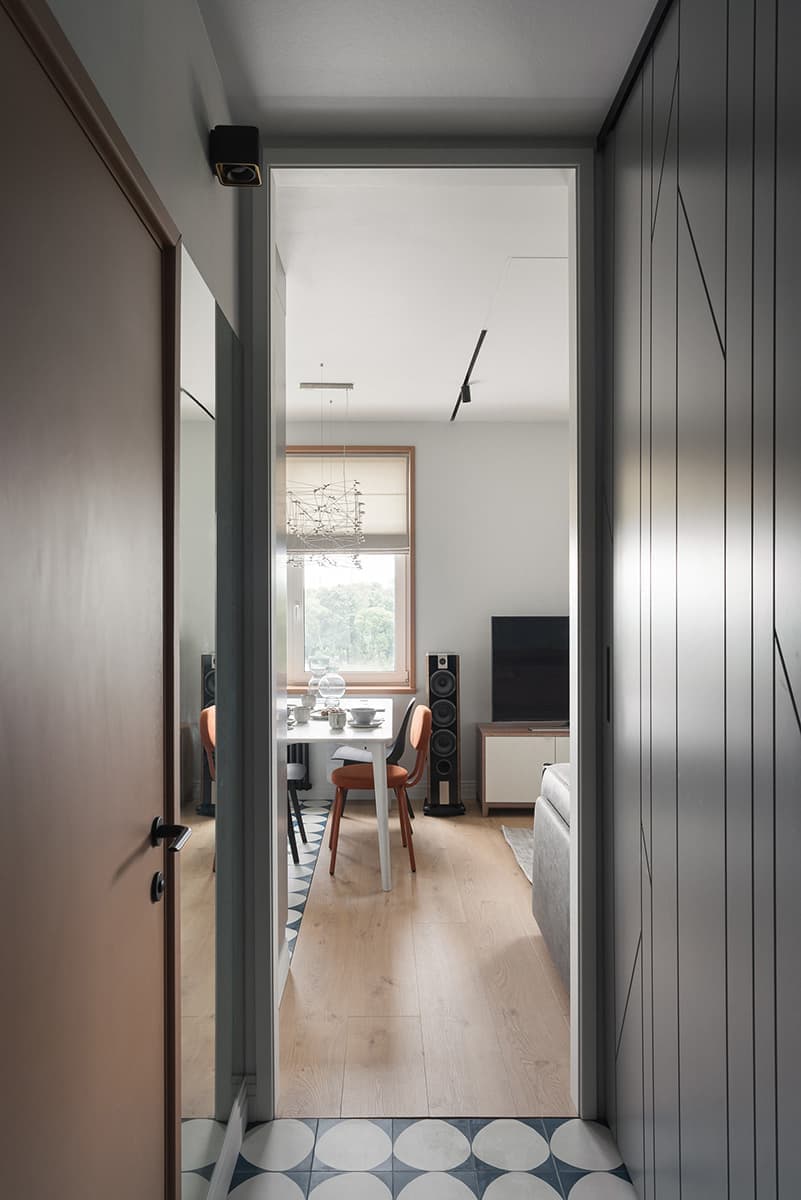 Небольшая квартира с зонированием – проект студии CHI DESIGN