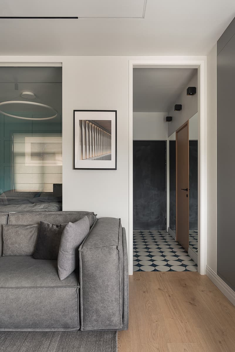 Небольшая квартира с зонированием – проект студии CHI DESIGN