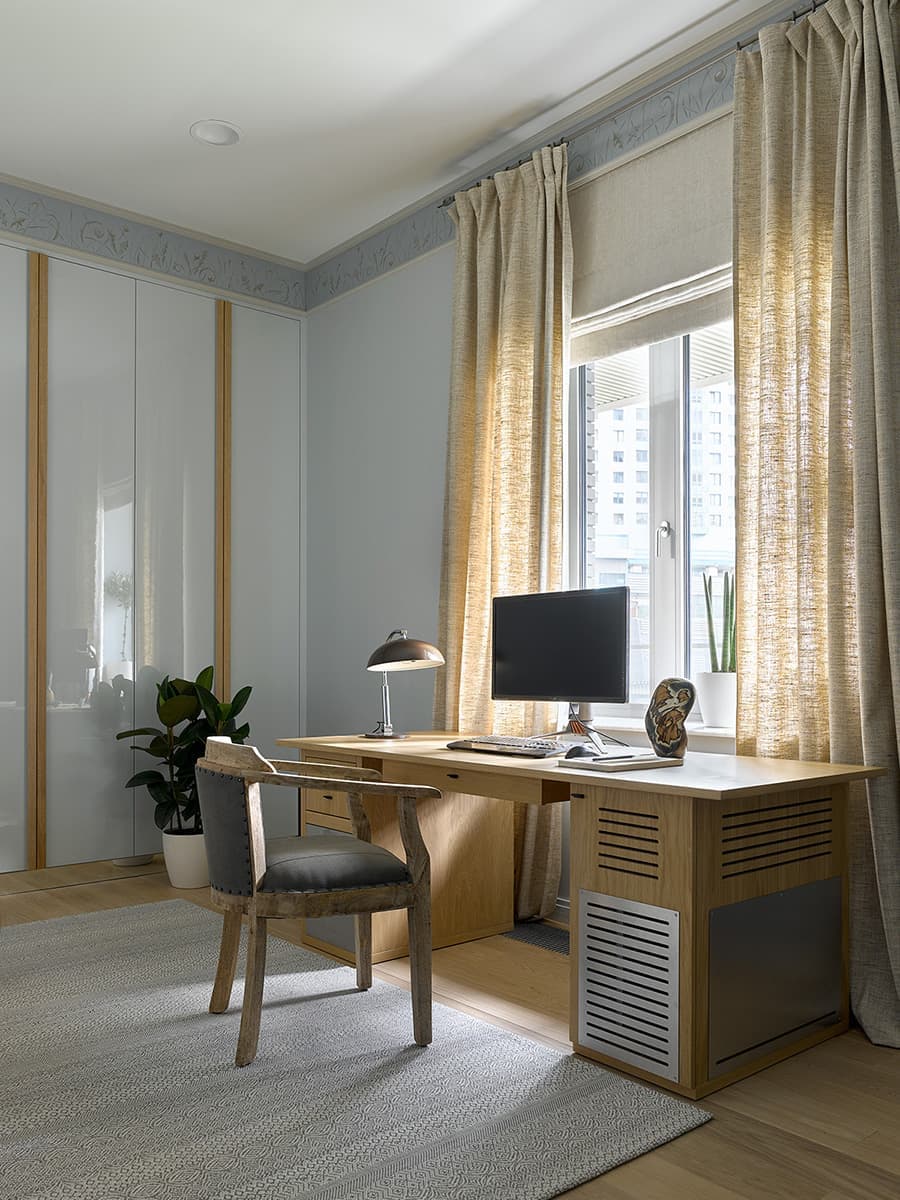 Московская квартира художницы – проект дизайнера Юлии Голавской