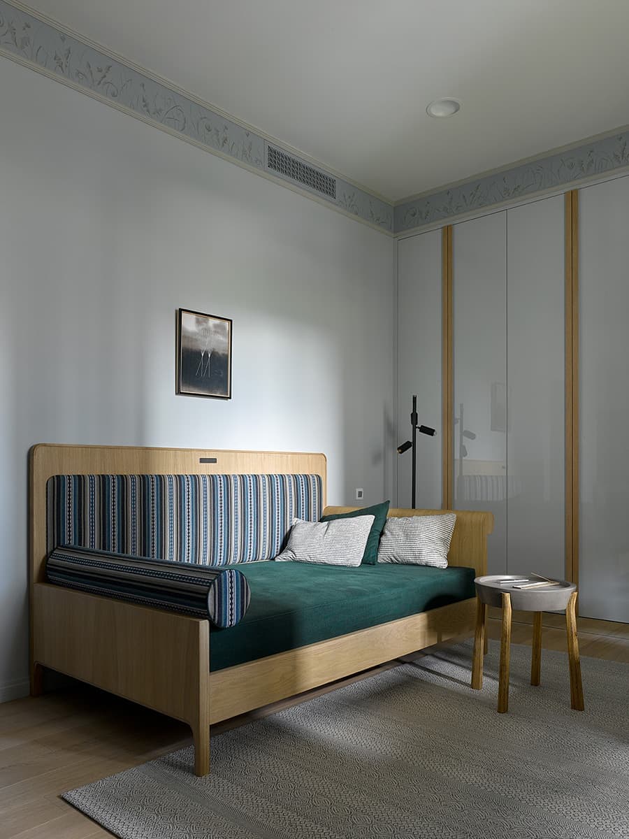 Московская квартира художницы – проект дизайнера Юлии Голавской