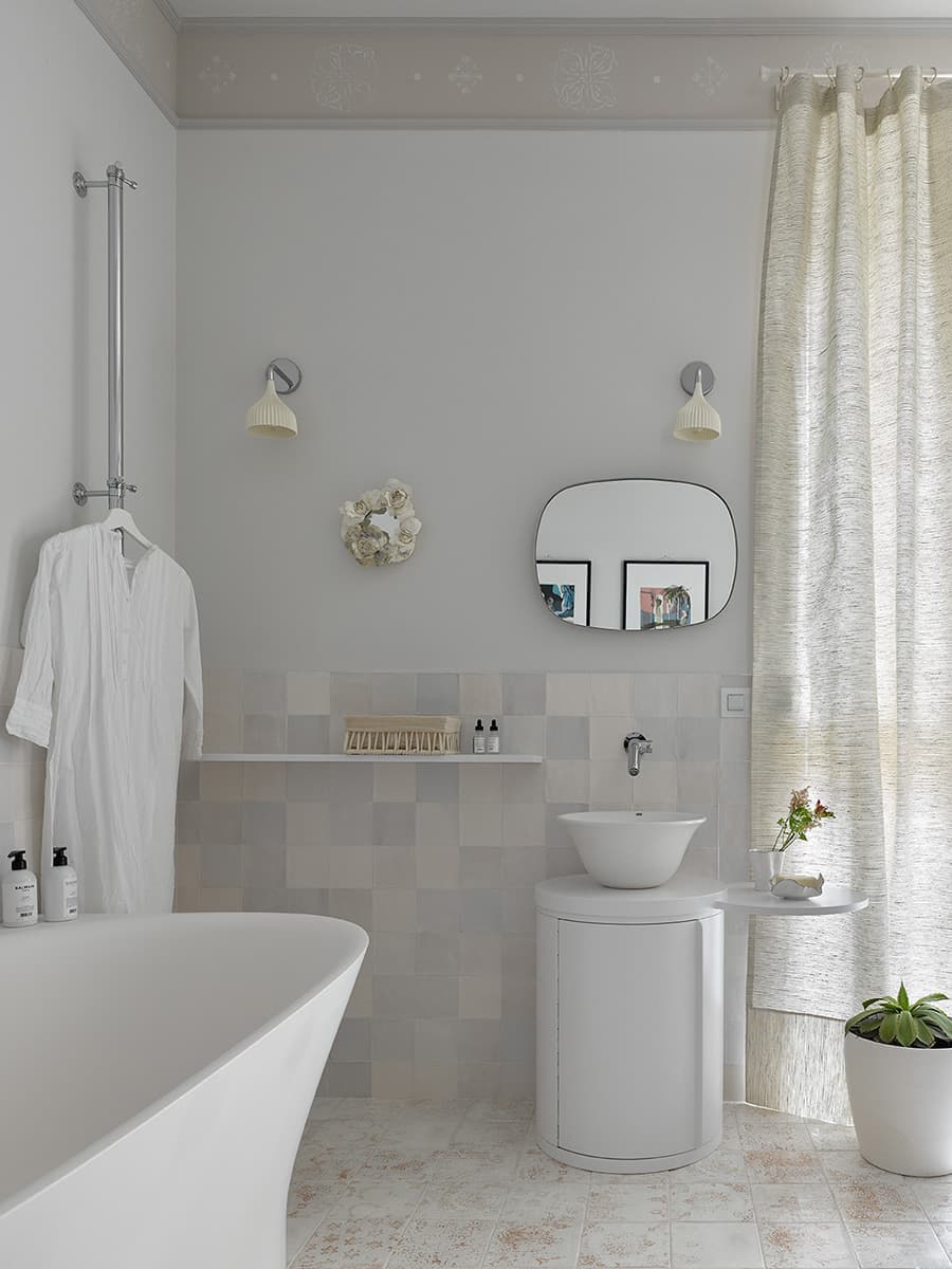 Московская квартира художницы – проект дизайнера Юлии Голавской