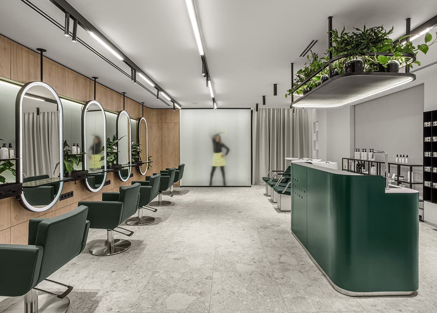 Киевский салон красоты – проект студии Bogdanova Bureau