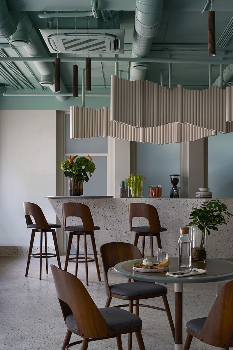 Бистро в ретро стиле – проект архитекторов Елены Прислоновой и Дарьи Созыкиной