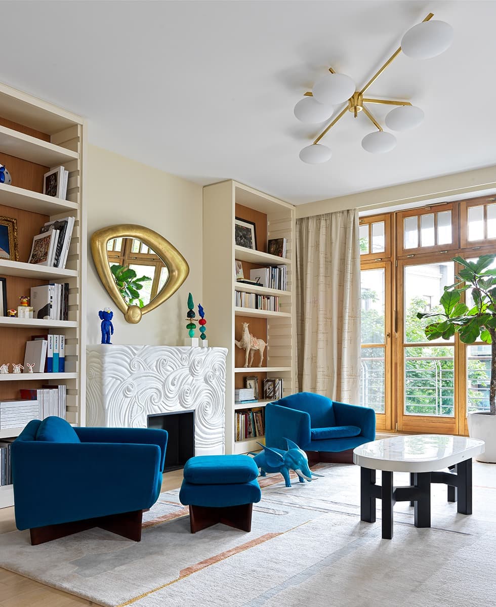 Эклектичный интерьер квартиры галериста – проект дизайнера Ангелины Аскери