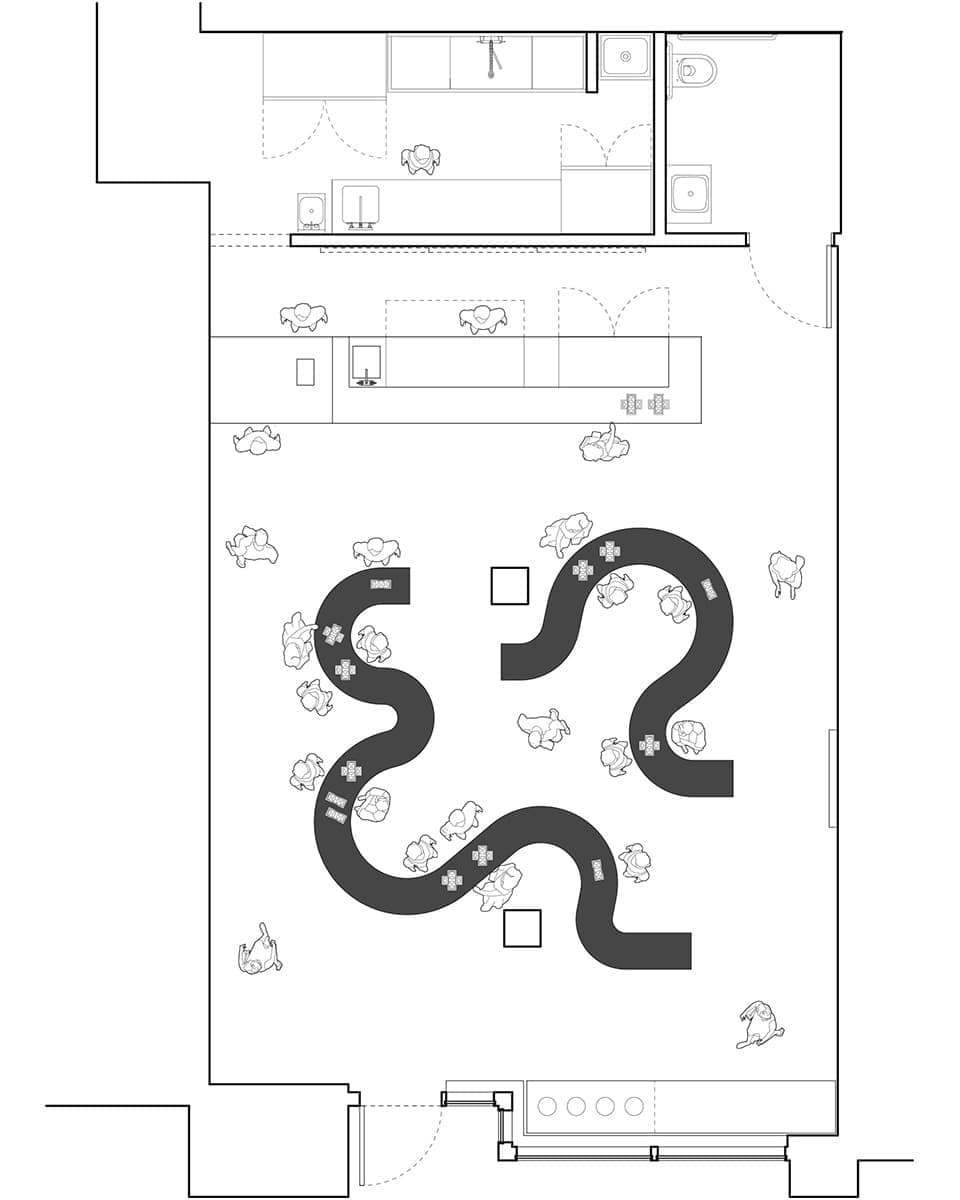 Устричный ресторан из бетона – проект студии Batay-Csorba Architects