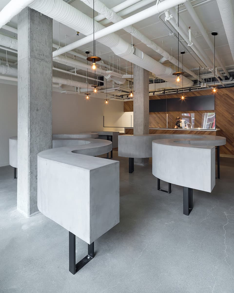 Устричный ресторан из бетона – проект студии Batay-Csorba Architects