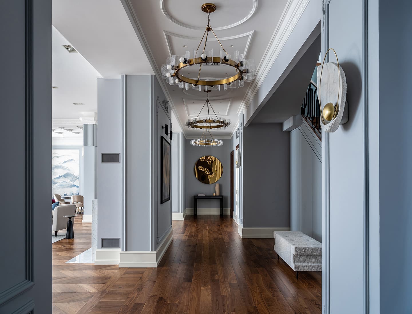 Двухуровневый пентхаус – проект дизайнера Ирины Граве