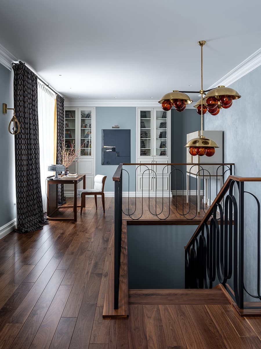 Двухуровневый пентхаус – проект дизайнера Ирины Граве