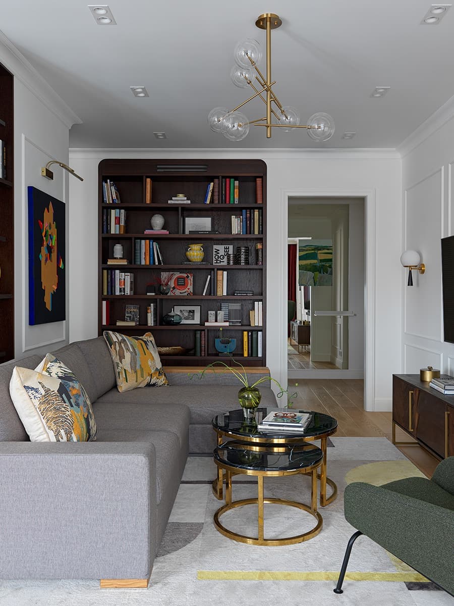 Квартира на Юго-Западе Москвы – проект дизайнера Ксении Мезенцевой