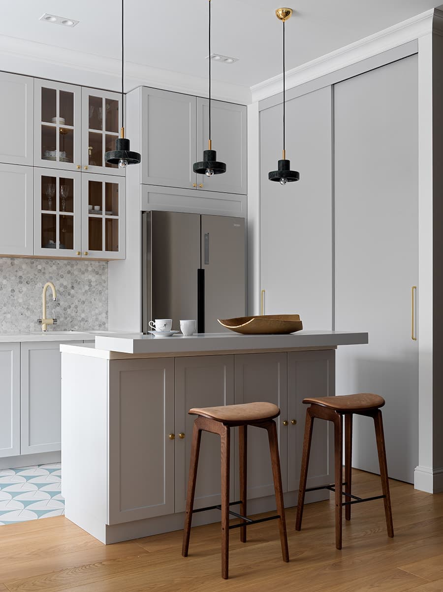 Квартира на Юго-Западе Москвы – проект дизайнера Ксении Мезенцевой