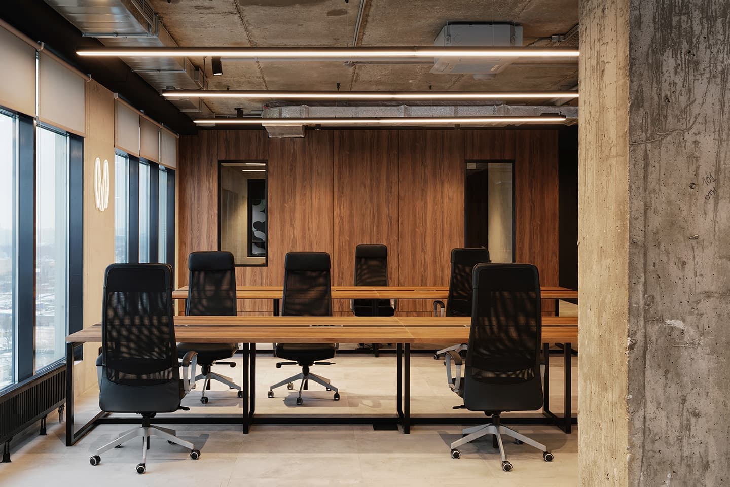 Офис компании Mercuryo.io – проект коллаборации Делателей.Офисов и дизайнера Екатерины Турбиной