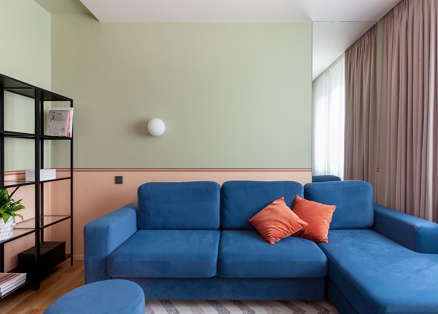 Квартира для молодой девушки – проект студии КубКвадрат