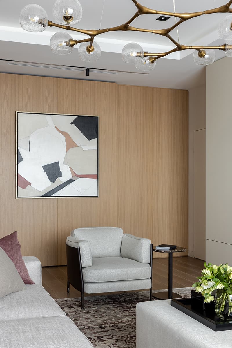 Московская квартира с лаконичным интерьером – проект дизайнера Дины Салаховойт
