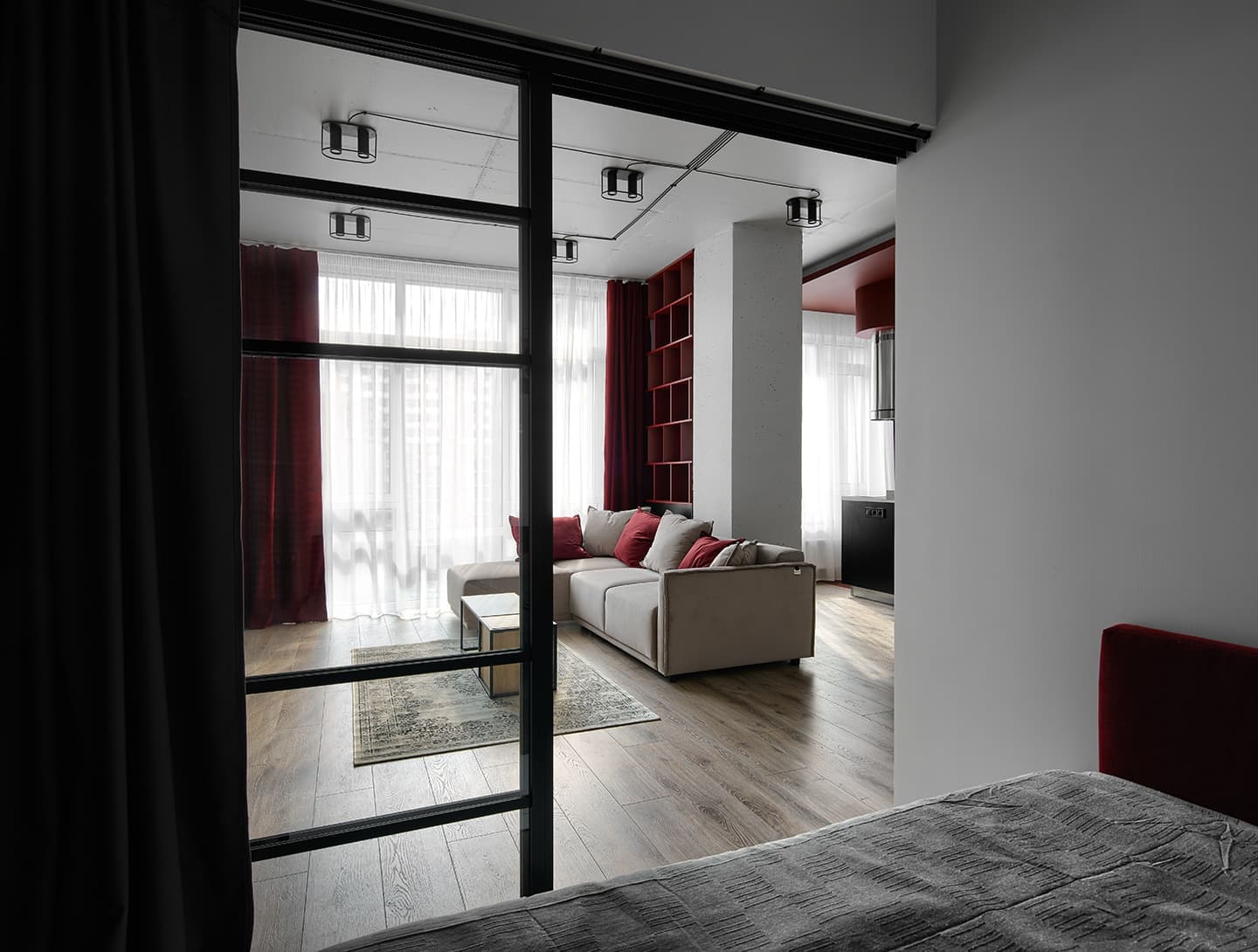 Функциональная квартира-студия в Киеве – проект студии Lauri Brothers