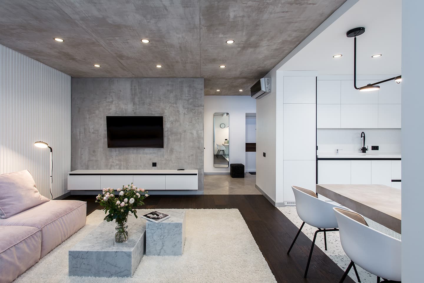 Двухэтажная квартира в городе Южный – проект студии YAD design