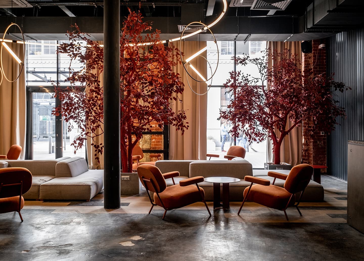 Бар рядом с коворкингом – проект студии Cartelle Design