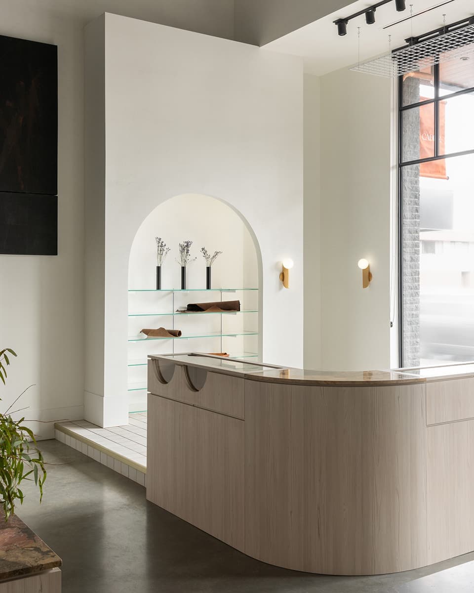 Изящный цветочный магазин – проект студии Ste. Marie