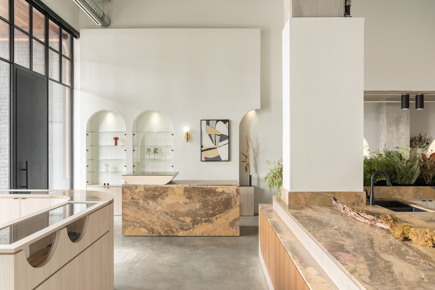 Изящный цветочный магазин – проект студии Ste. Marie