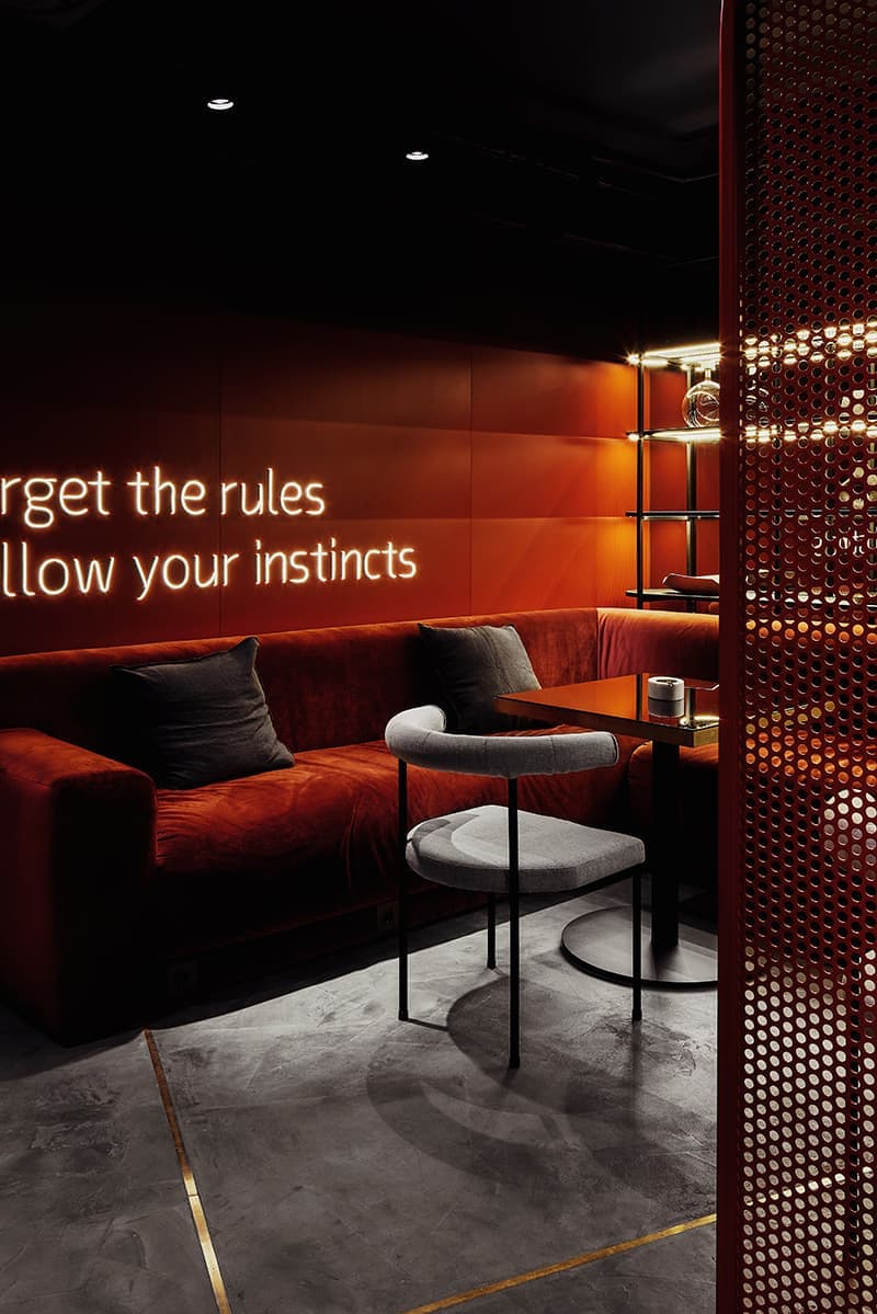 Лаунж-бар в особняке XIX века – проект дизайнера Алины Цауни